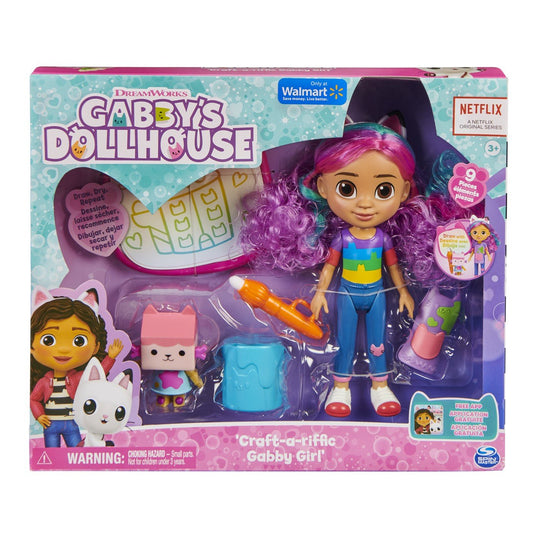 Gabbys dollhouse papusa gabby si set de creatie, Spin Master - Publisol.ro