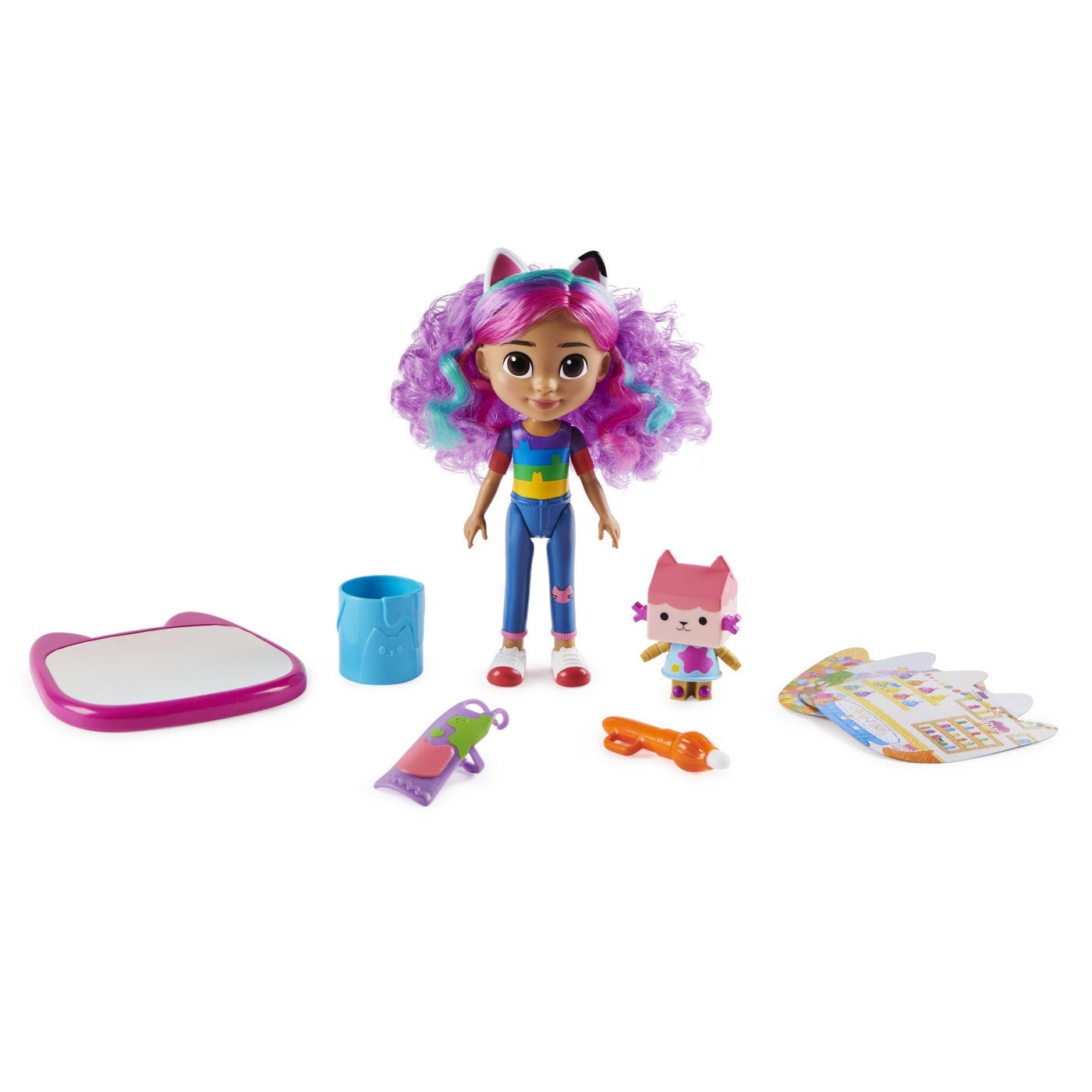Gabbys dollhouse papusa gabby si set de creatie, Spin Master - Publisol.ro