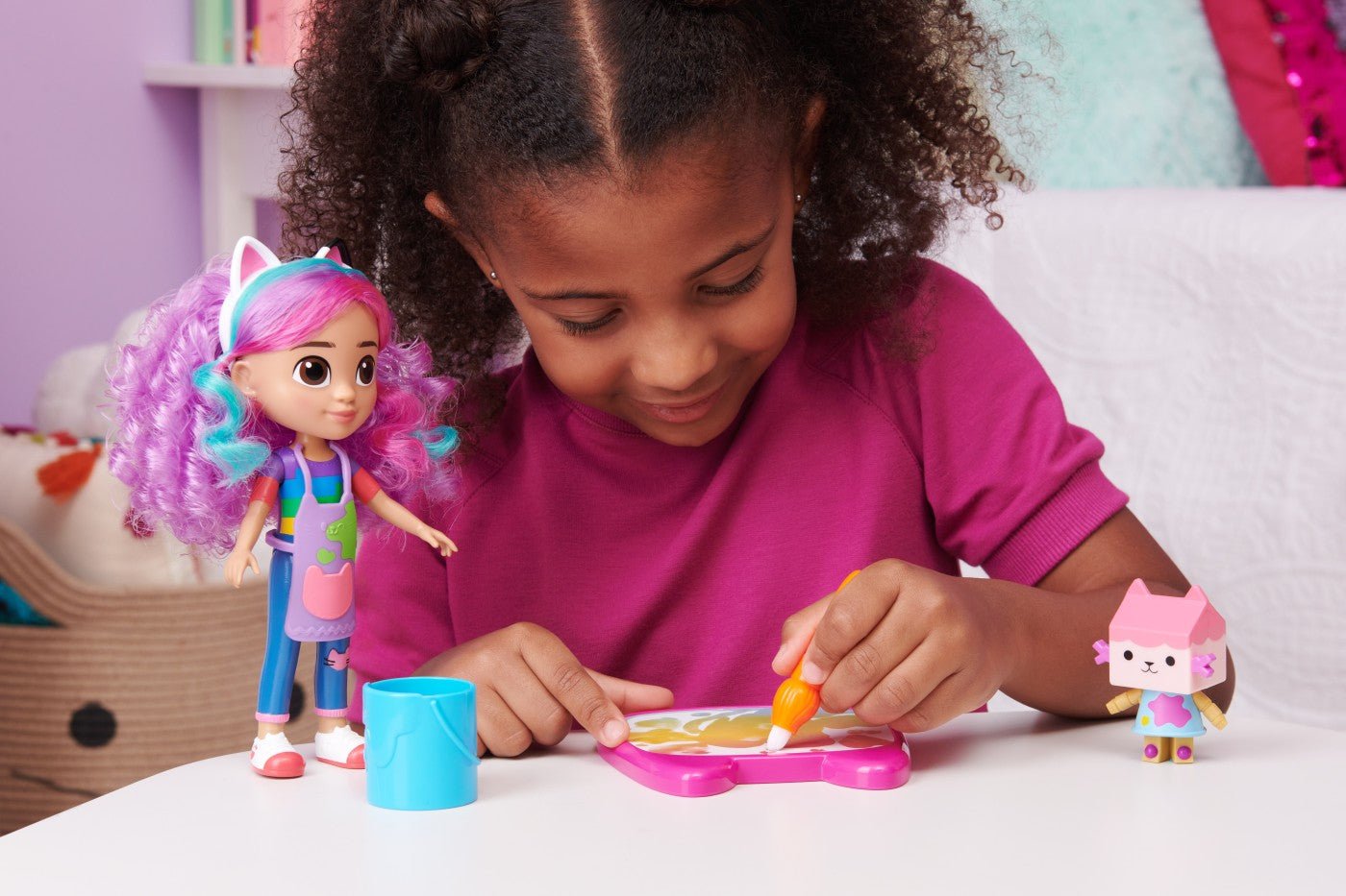 Gabbys dollhouse papusa gabby si set de creatie, Spin Master - Publisol.ro