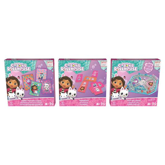 Gabbys dollhouse set 3 jocuri, Spin Master - Publisol.ro