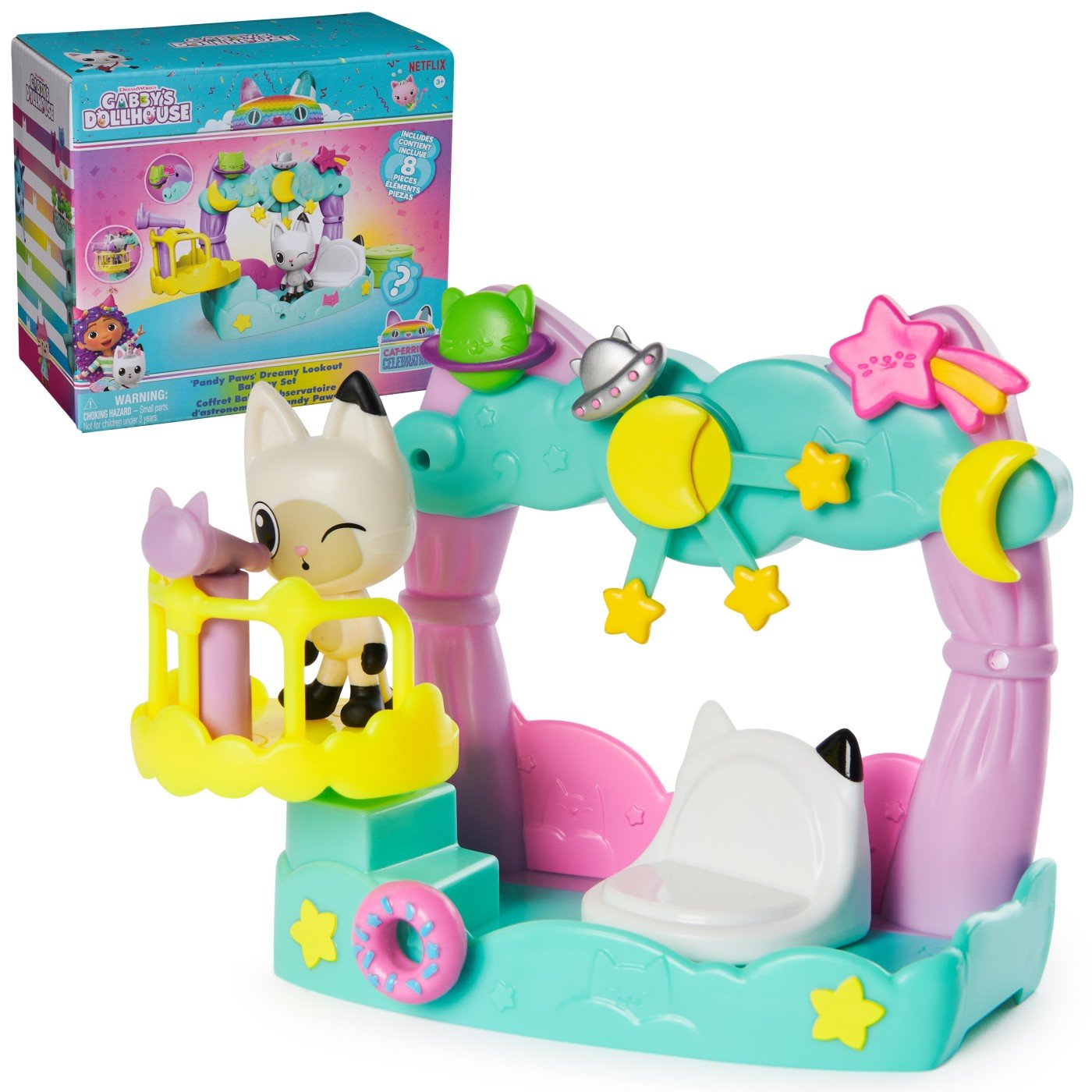 gabbys dollhouse set balcon decorat a lui pandy paws, Spin Master - Publisol.ro