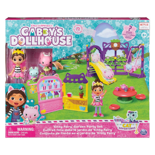 Gabbys dollhouse set petrecerea din gradina, Spin Master - Publisol.ro