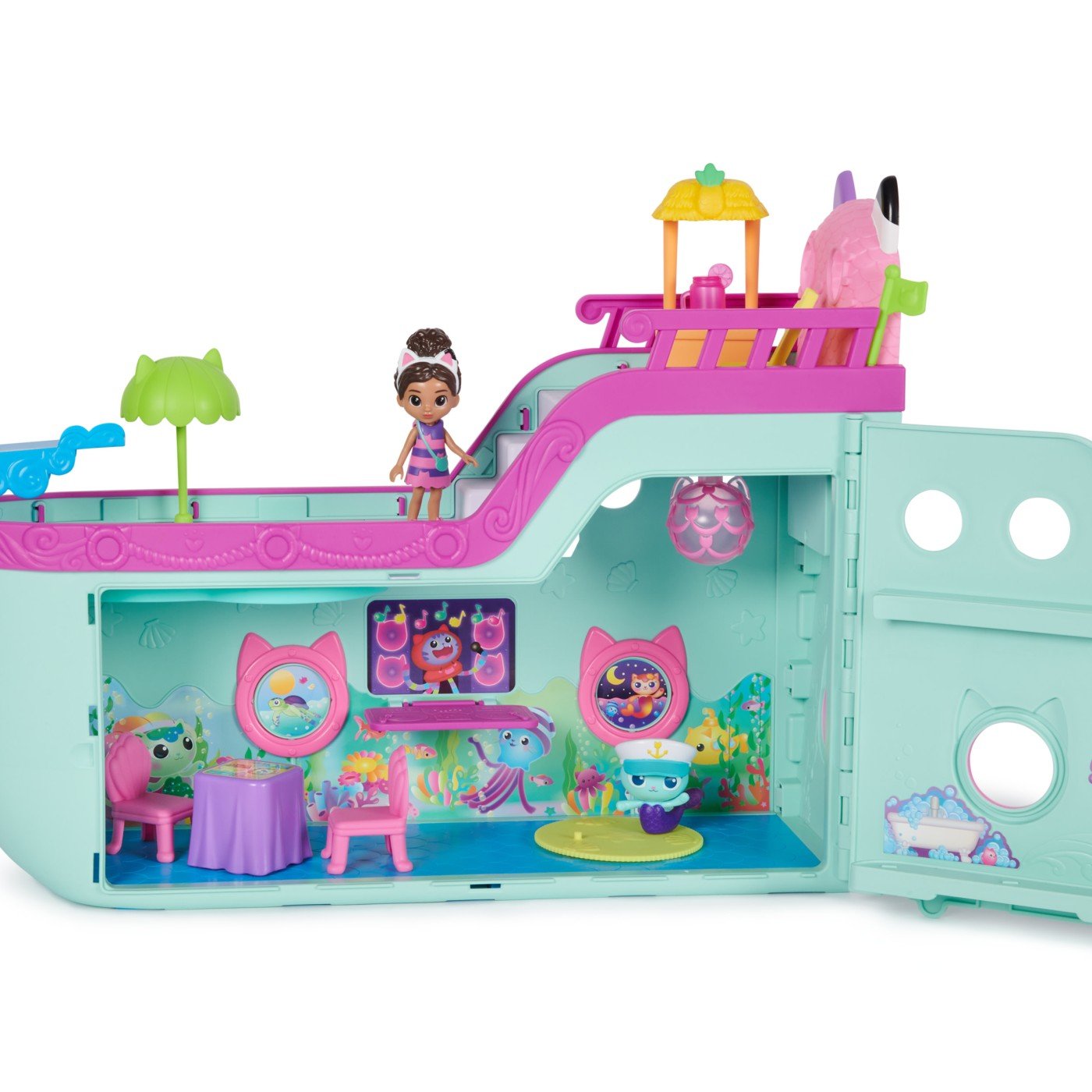 Gabbys dollhouse vaporul cu prieteni, Spin Master - Publisol.ro