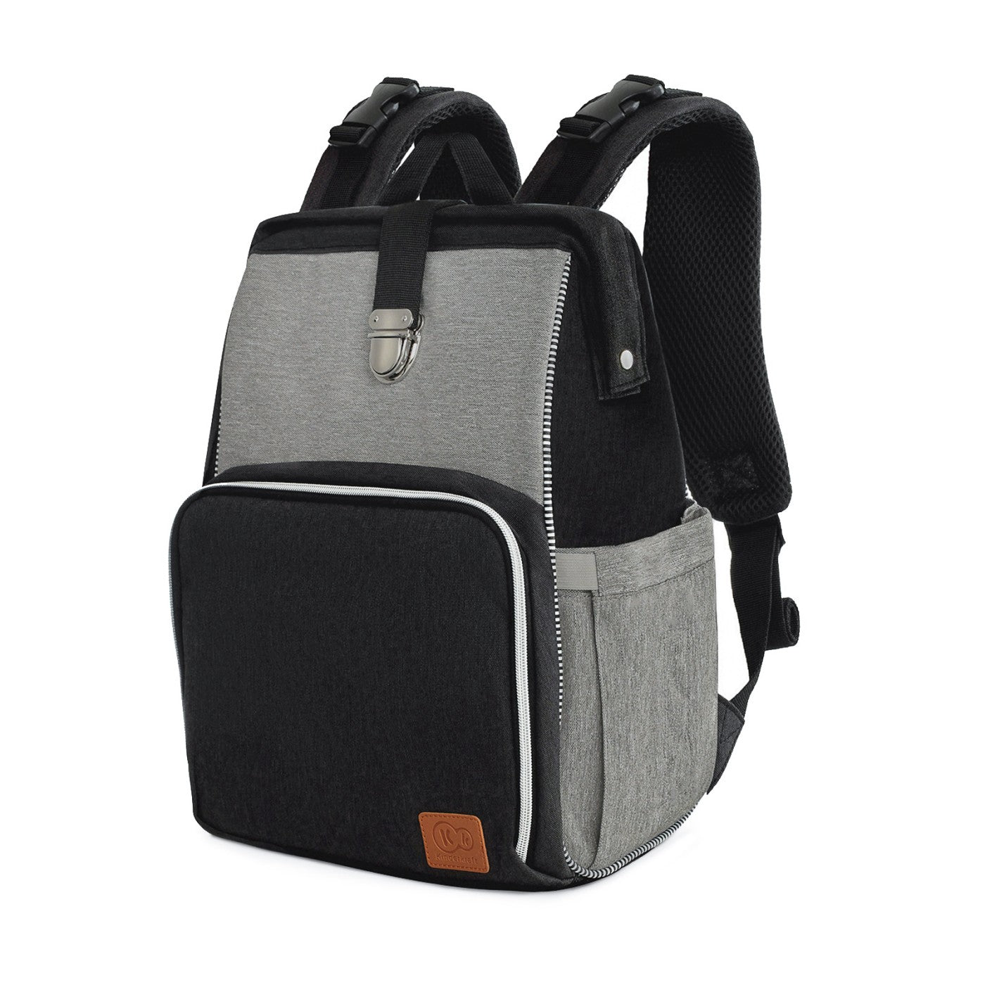 Geanta multifunctionala mamici Kinderkraft molly, black - Publisol.ro