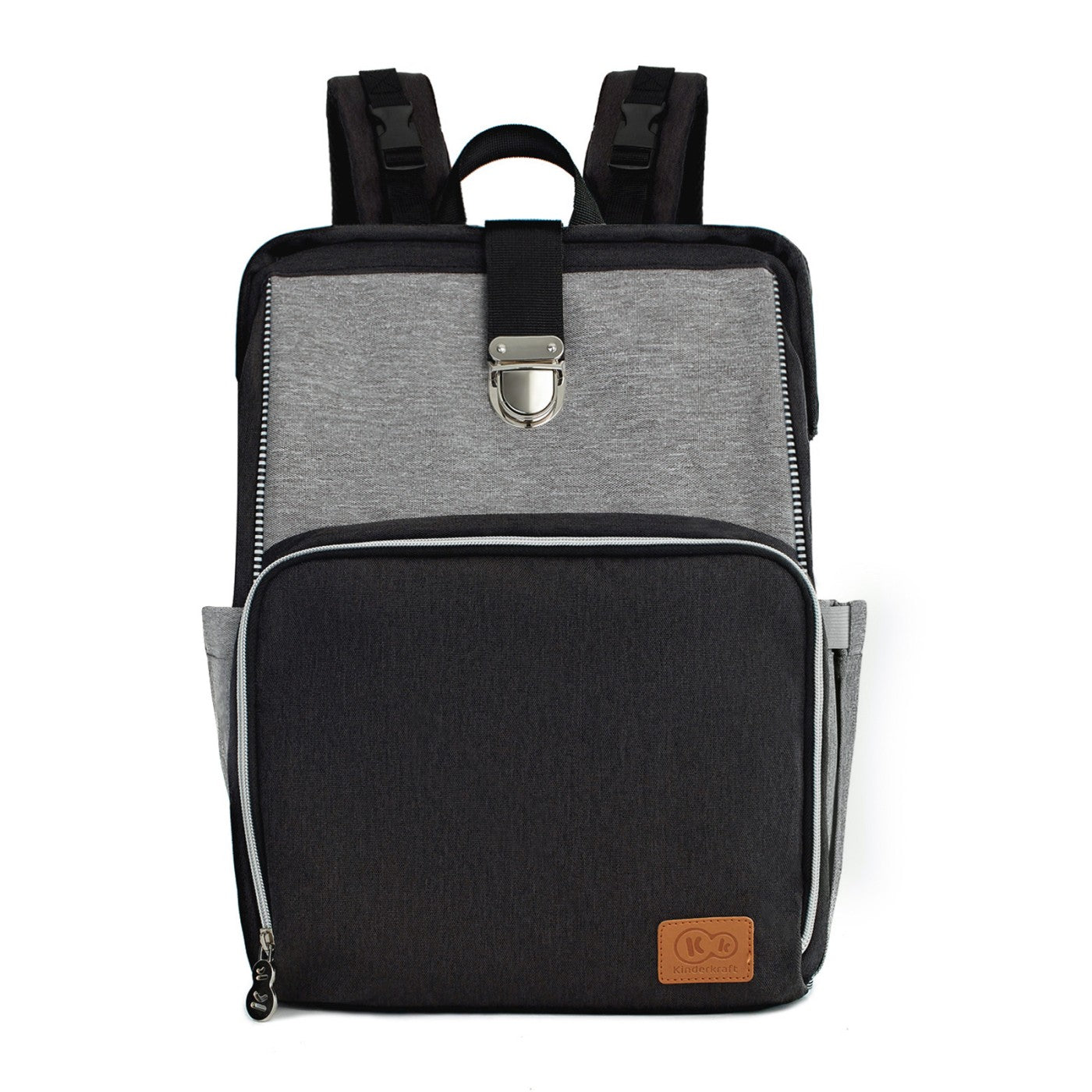 Geanta multifunctionala mamici Kinderkraft molly, black - Publisol.ro