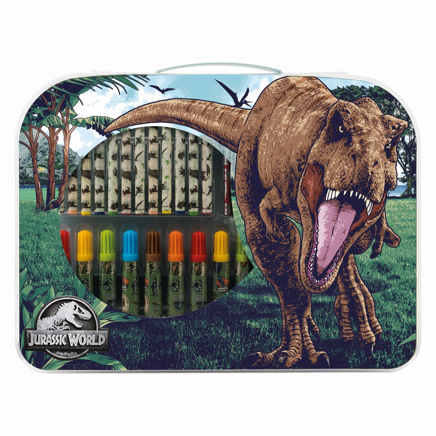Gentuta pentru desen art case jurassic world, AS - Publisol.ro