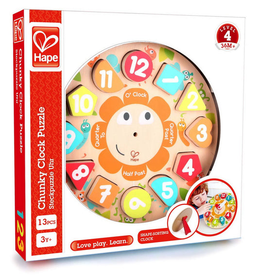 Hape ceas din lemn, Hape - Publisol.ro