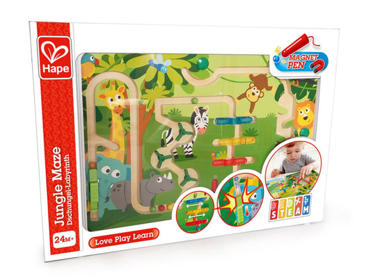 Hape labirint magnetic jungla, Hape - Publisol.ro