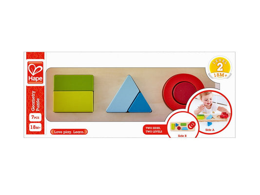 Hape puzzle geometric, Hape - Publisol.ro