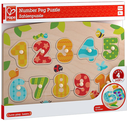 Hape puzzle numere, Hape - Publisol.ro