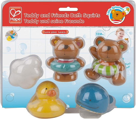 Hape set teddy si prietenii, Hape - Publisol.ro