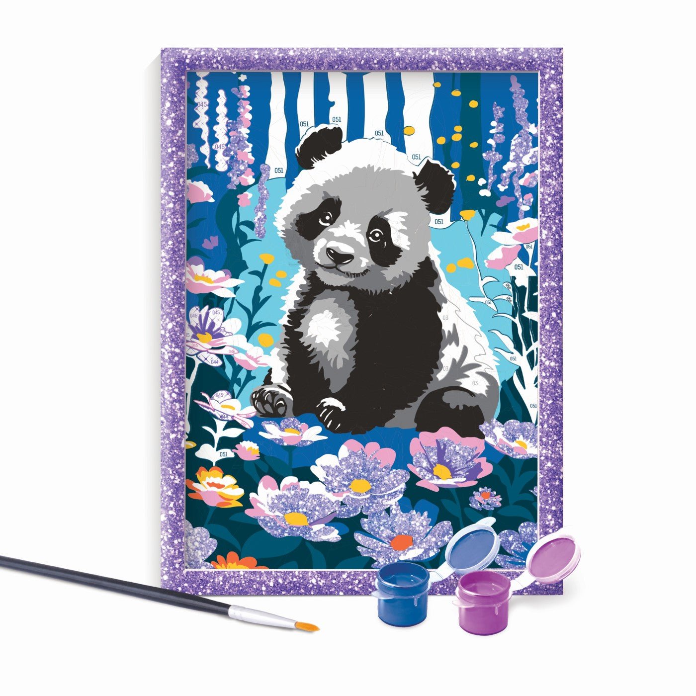 Happi hobbi picteaza inrameaza panda Visator - Publisol.ro