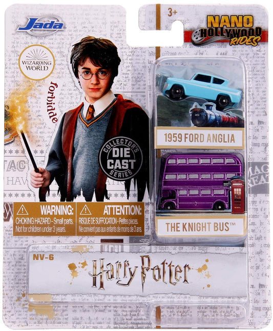Harry potter2 set 2 masinute the knight bus si ford anglia 1959, Simba - Publisol.ro