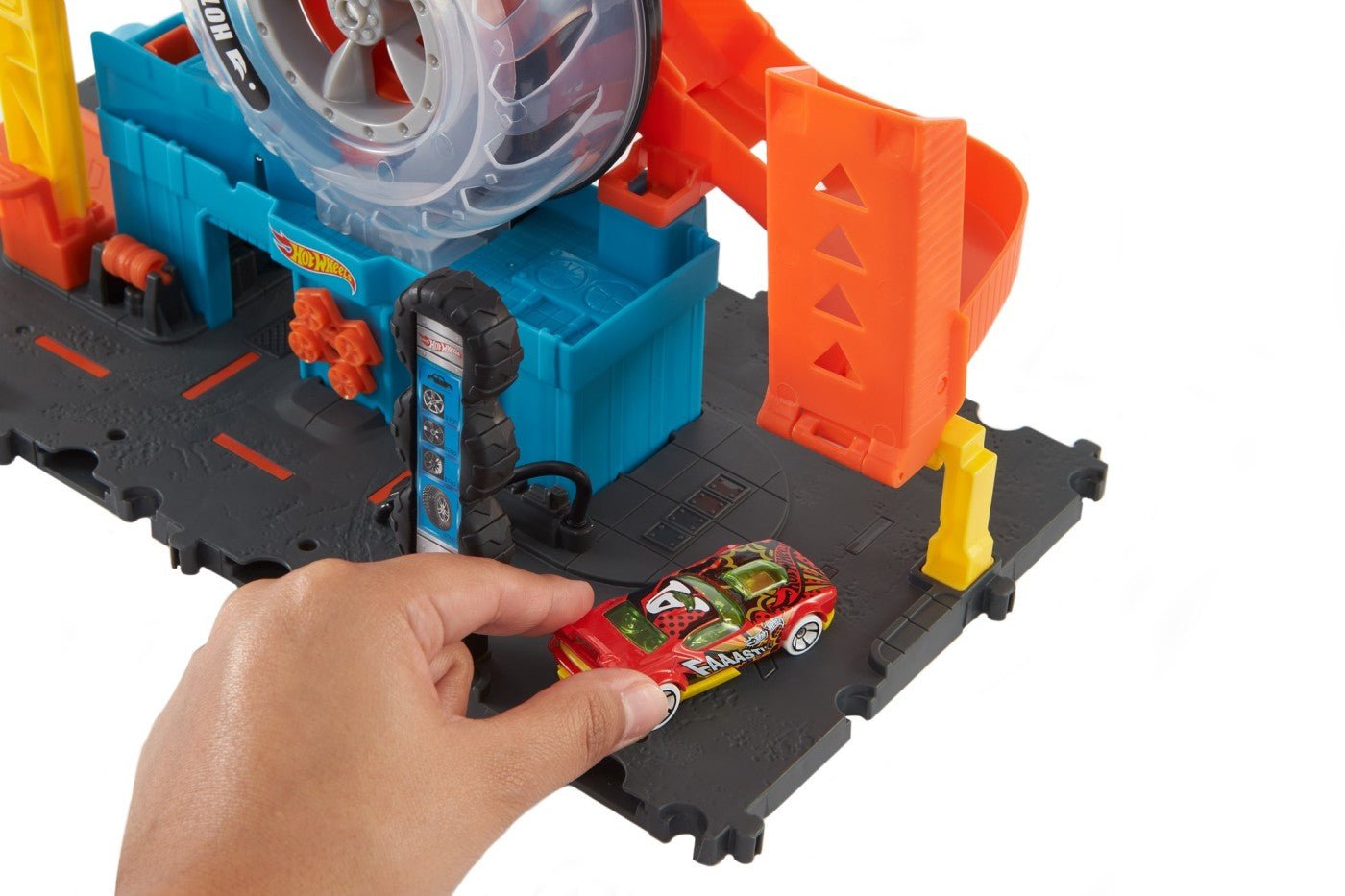 Hot wheel city vulcanizarea super twist - Publisol.ro