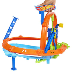 Hot wheel stunt tracks cursa lansare rapida in bucla - Publisol.ro