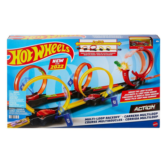Hot wheels action pista buclelor duble, Mattel - Publisol.ro