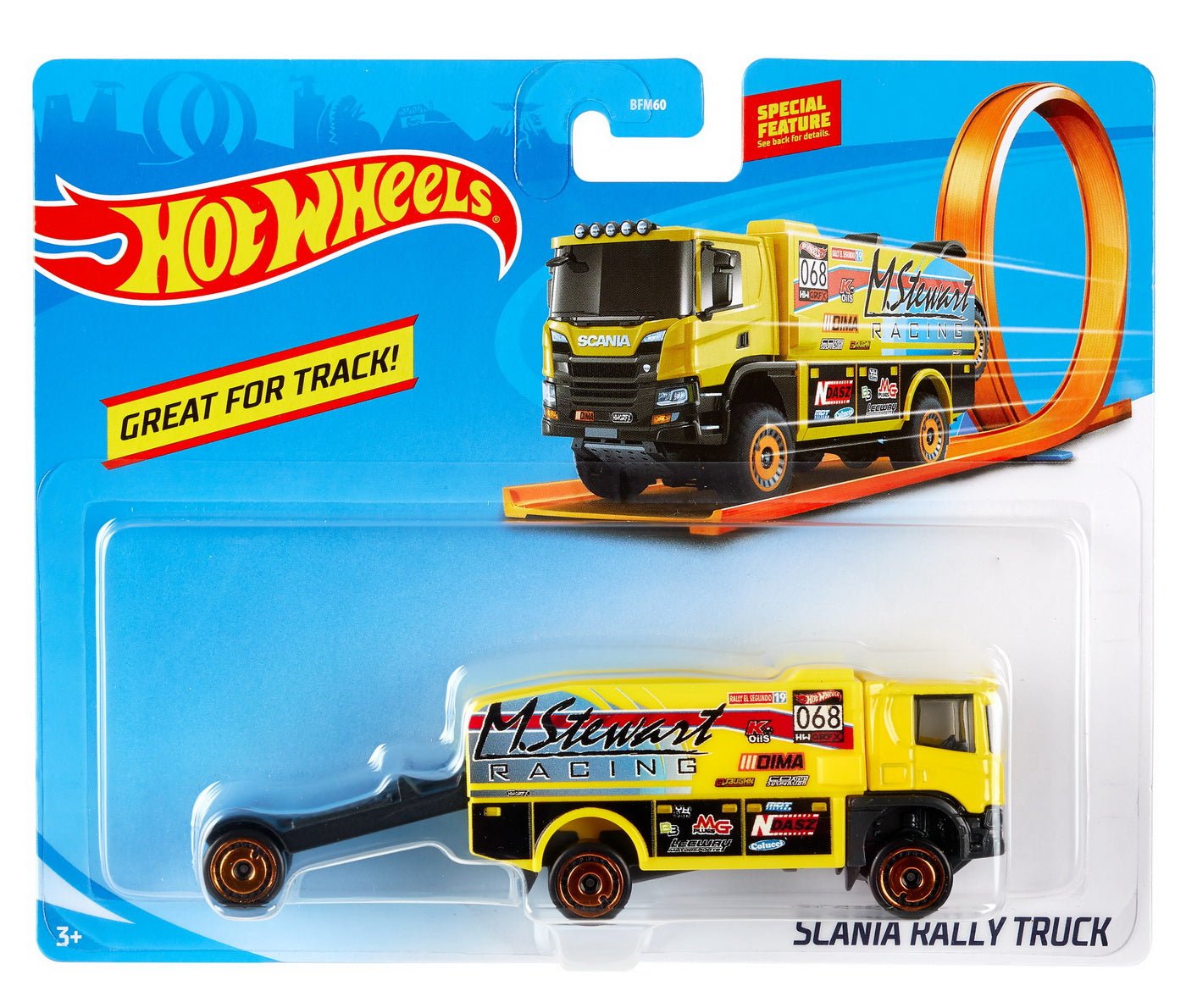 Hot Wheels camion Scania rally truck - Publisol.ro