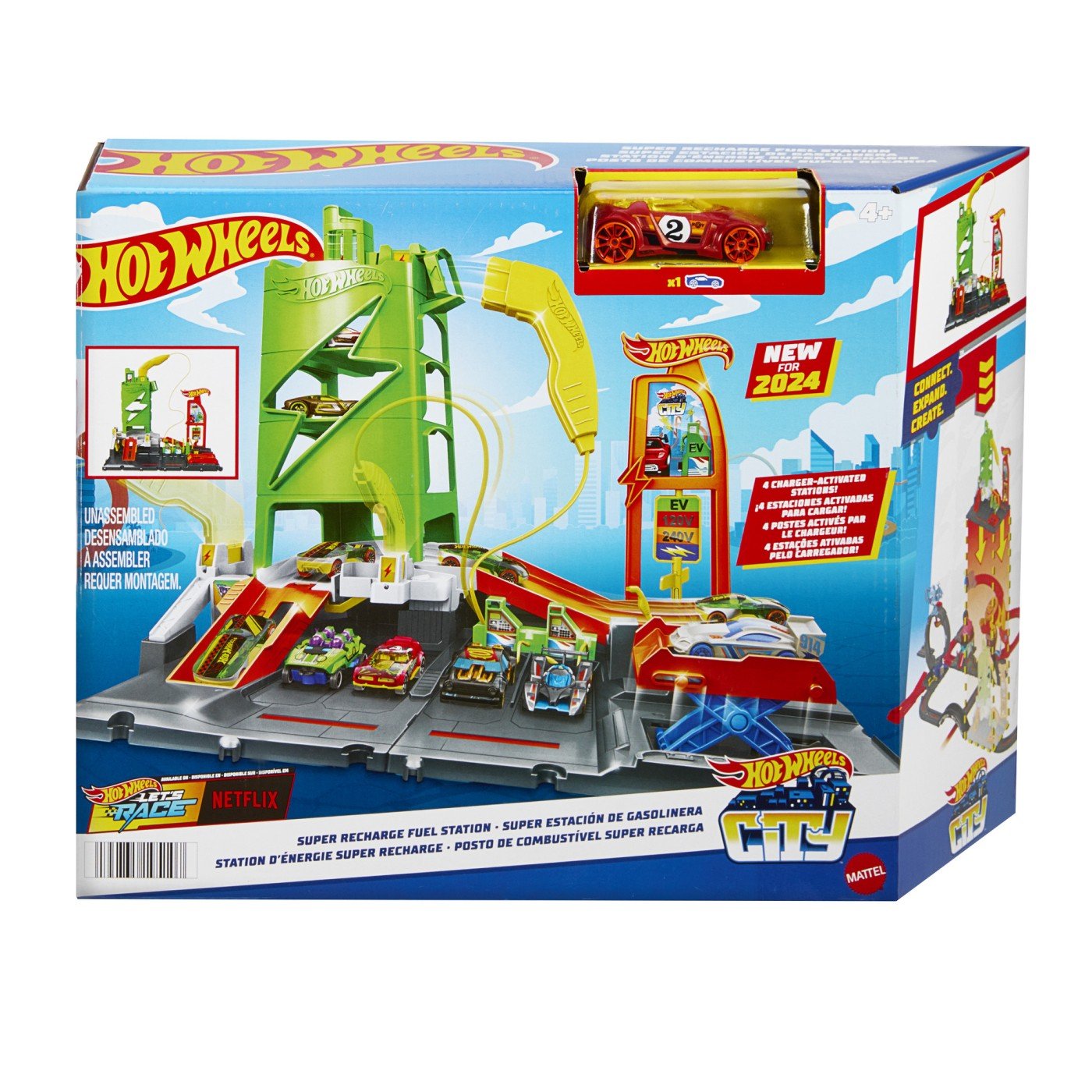 Hot wheels city benzinarie, Mattel - Publisol.ro