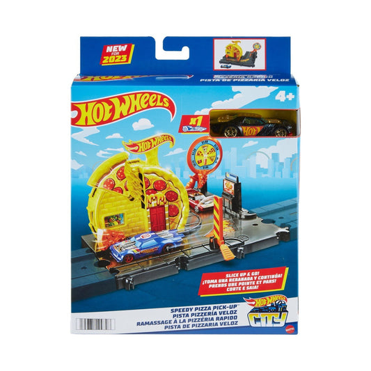 Hot wheels city explorer speedy pizza pick up, Mattel - Publisol.ro