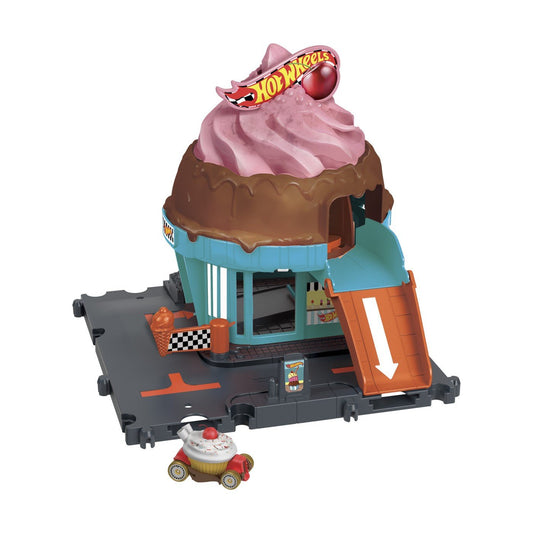 Hot wheels city gelateria, Mattel - Publisol.ro