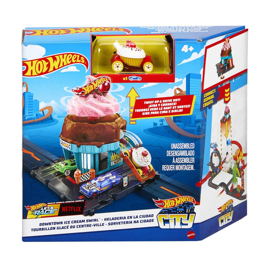 Hot wheels city gelateria, Mattel - Publisol.ro