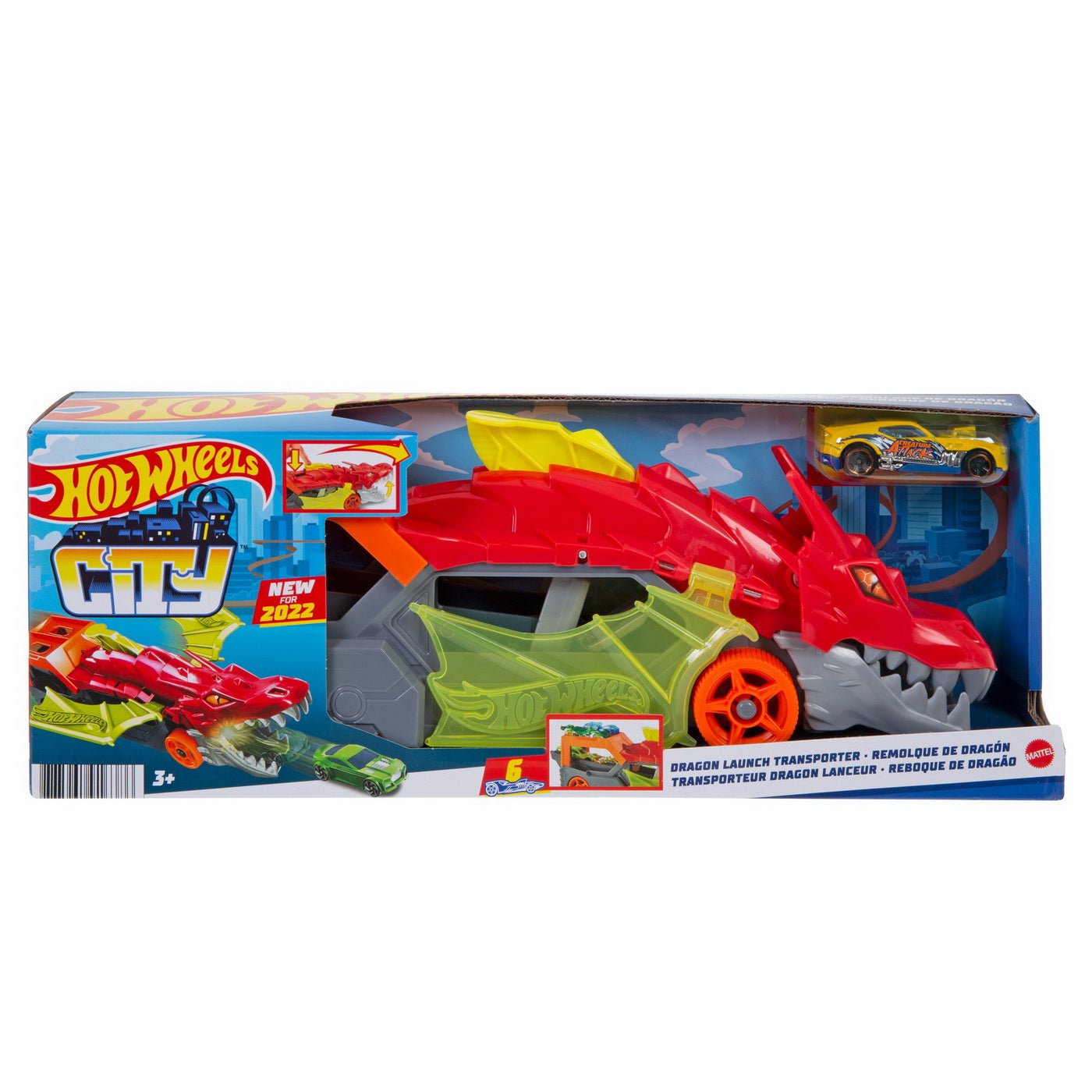 Hot Wheels city transportatorul Dragon - Publisol.ro