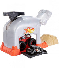 Hot Wheels lansator monster truck craniul cu doua masinute - Publisol.ro