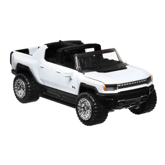 Hot wheels masinuta metalica cu sistem pull back gmc hummer ev scara 1:43, Mattel - Publisol.ro