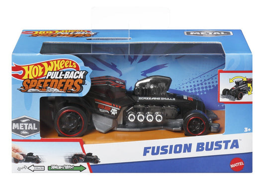 Hot Wheels masinuta metalica cu sistem pull fusion busta scara 1:43 - Publisol.ro