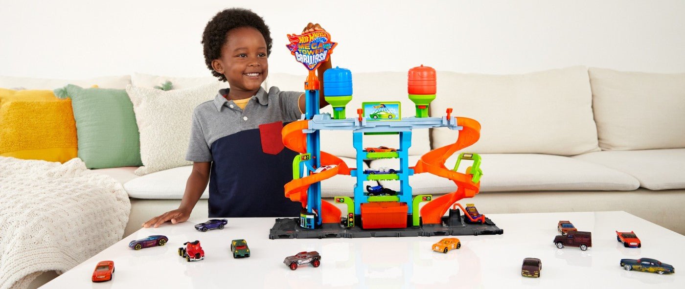 Hot Wheels mega spalatoria - Publisol.ro