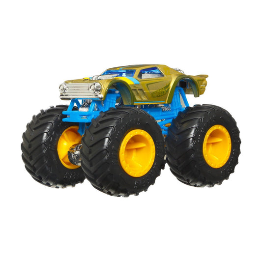 Hot wheels monster truck camion night shifter cu culori schimbatoare scara 1:64, Mattel - Publisol.ro