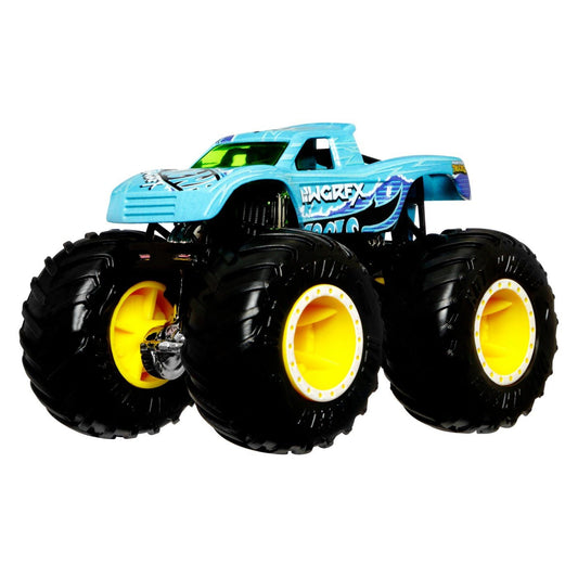 Hot wheels monster truck camion podium crasher cu culori schimbatoare scara 1:64, Mattel - Publisol.ro