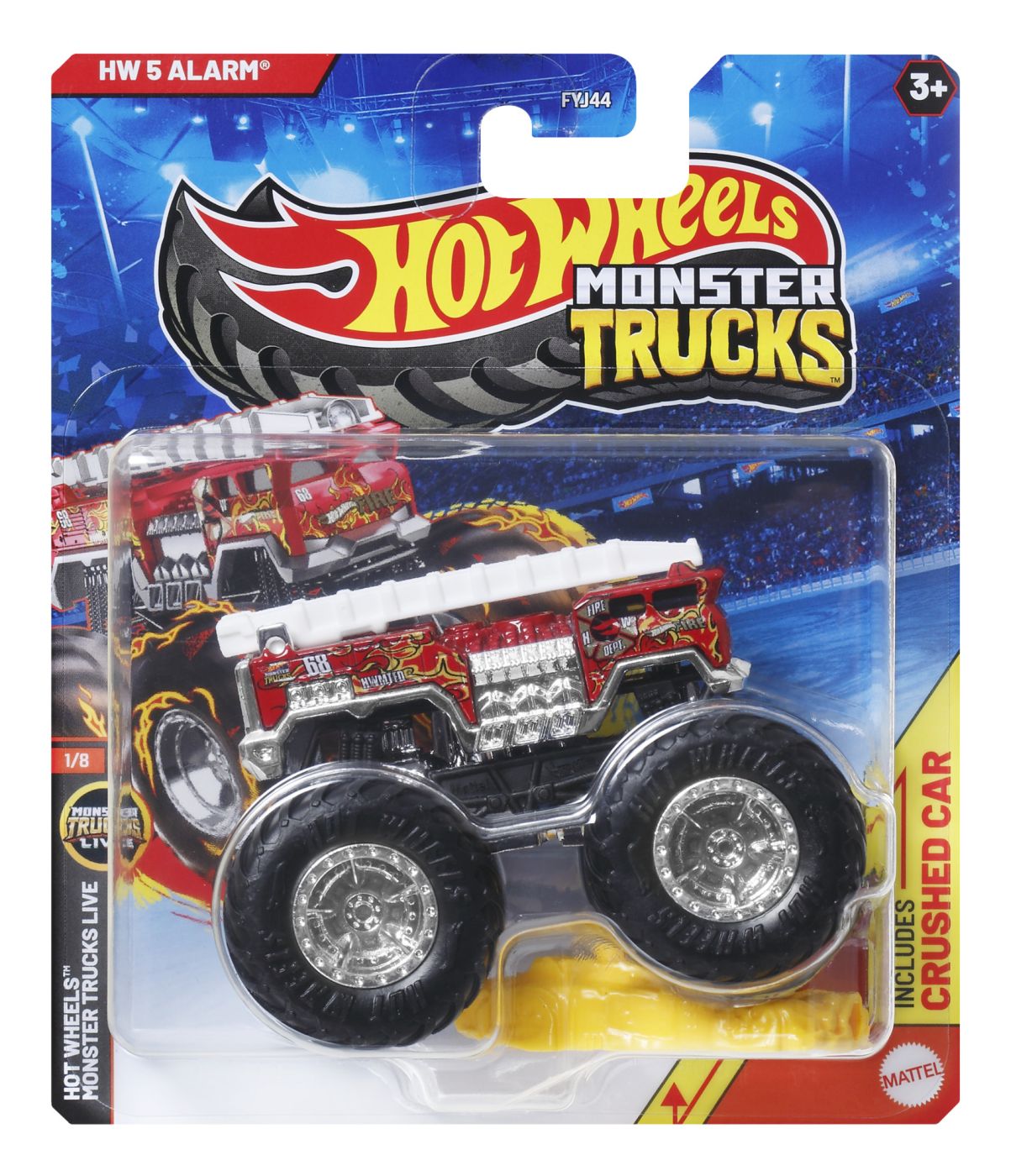 Hot Wheels monster truck masinuta 5 alarm scara 1:64 - Publisol.ro