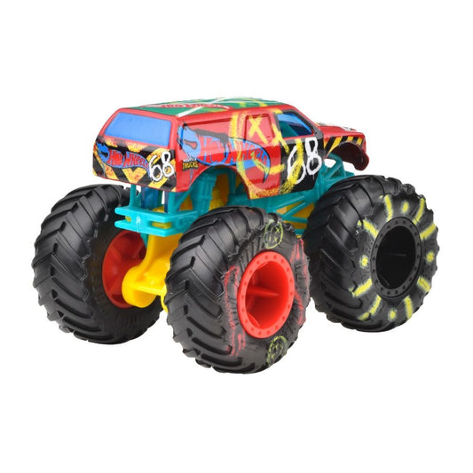hot wheels monster truck masinuta demo derby scara 1:64, Mattel - Publisol.ro