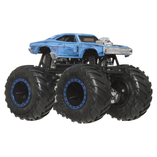 Hot wheels monster truck masinuta dodge charger rt scara 1:64, Mattel - Publisol.ro