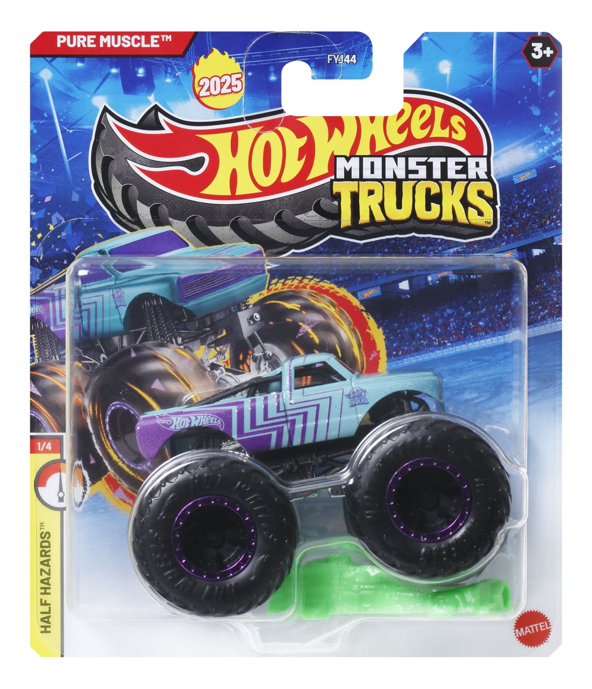 Hot Wheels monster truck masinuta pure muscle scara 1:64 - Publisol.ro