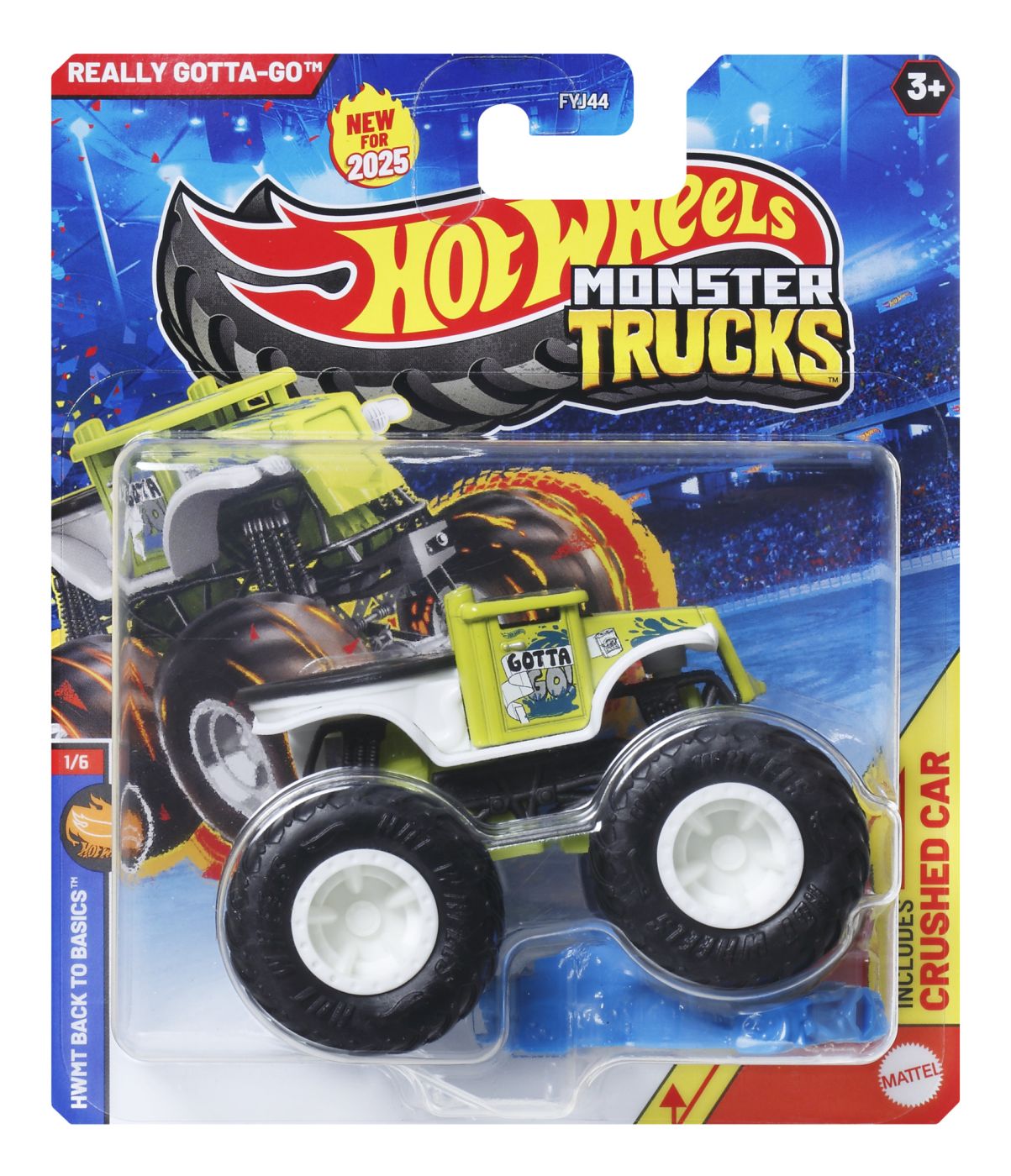 Hot Wheels monster truck masinuta really gotta go scara 1:64 - Publisol.ro