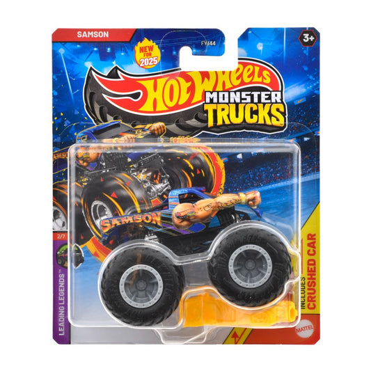 Hot wheels monster truck masinuta samson scara 1:64, Mattel - Publisol.ro