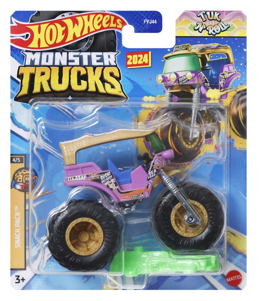 Hot wheels monster truck masinuta tuk nroll scara 1:64, Mattel - Publisol.ro