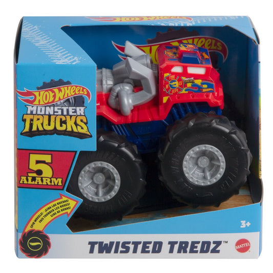 Hot wheels monster truck masinuta twister tredz 5 alarm scara 1:43, Mattel - Publisol.ro