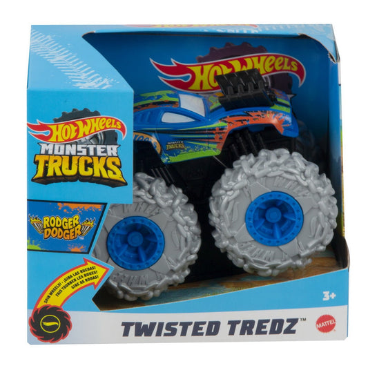 Hot wheels monster truck masinuta twister tredz roger dodger scara 1:43, Mattel - Publisol.ro