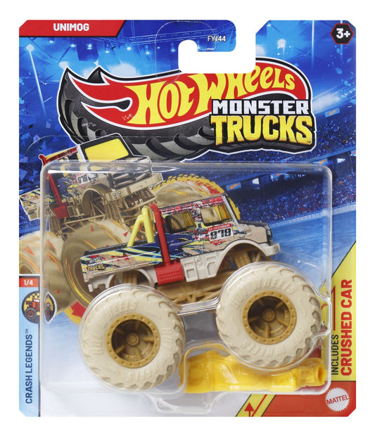 Hot Wheels monster truck masinuta unimog scara 1:64 - Publisol.ro