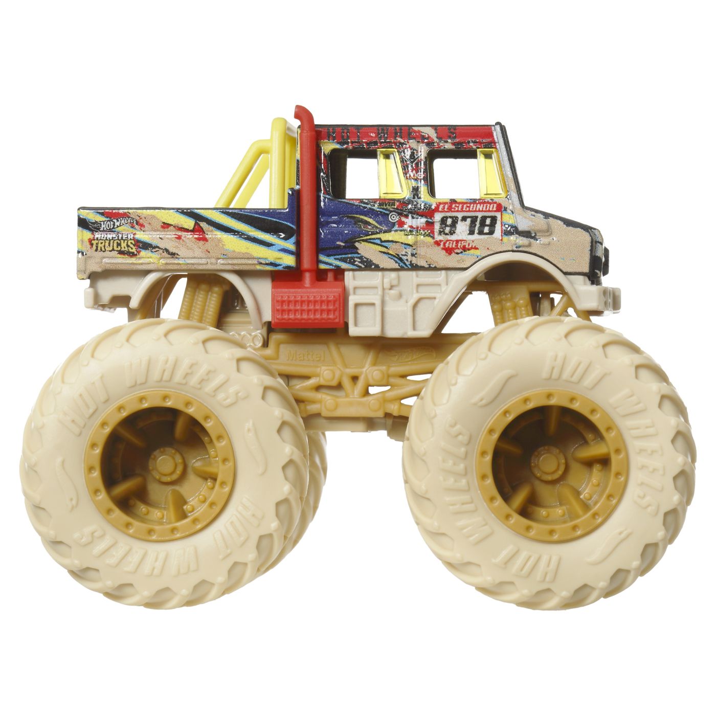 Hot Wheels monster truck masinuta unimog scara 1:64 - Publisol.ro