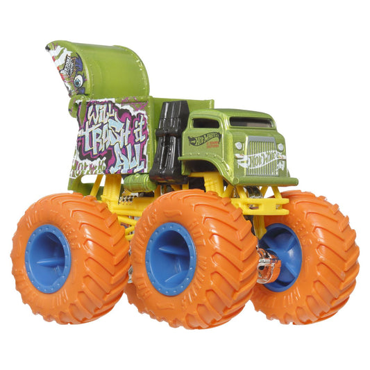 Hot wheels monster truck masinuta will trash it all scara 1:64, Mattel - Publisol.ro
