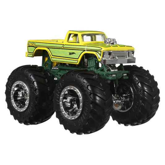 Hot wheels monster truck si masinuta metalica midwest madness, Mattel - Publisol.ro