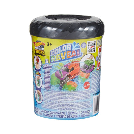 Hot wheels monster trucks color reveal camion scara 1:64, Mattel - Publisol.ro