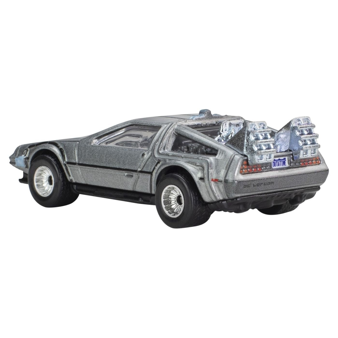 Hot Wheels pop culture masinuta metalica Back to the future scara 1:64 - Publisol.ro