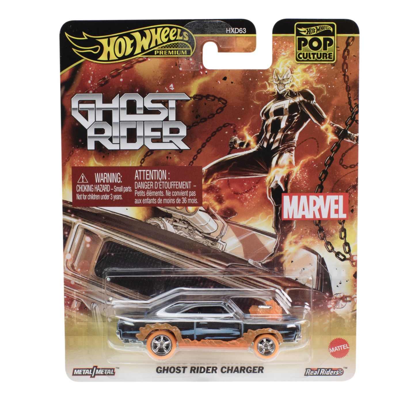 Hot Wheels pop culture masinuta metalica Ghost Rider scara 1:64 - Publisol.ro