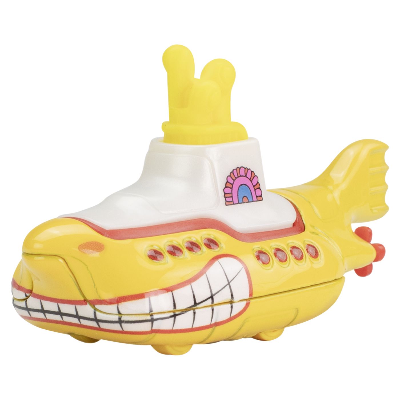 Hot Wheels pop culture masinuta metalica The Beatles Yellow Submarine scara 1:64 - Publisol.ro