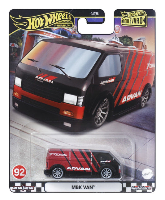 Hot wheels premium boulevard masinuta metalica mbk van scara 1:64, Mattel - Publisol.ro